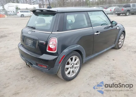 2012 Mini Cooper S z USA, uszkodzony, nr VIN WMWSV3C59CTY16644